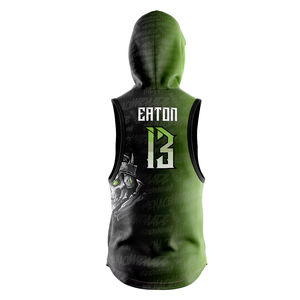 Conjunto de Camisetas de Fútbol Americano Sublimadas Personalizadas OEM 7v7, Sudadera con Capucha de Compresión de Talla Grande, Nombres de Equipos, Impresión Deportiva de Bajo Costo - Product Image 4