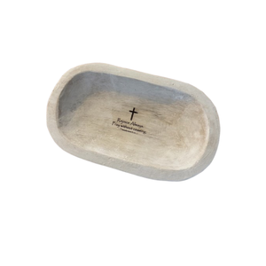 Vente en gros de bol décoratif en bois d'acacia bol de prière bol de pâte Croix articles de cadeau religieux pour la Saint-Valentin Pâques du Vietnam - Product Image 1