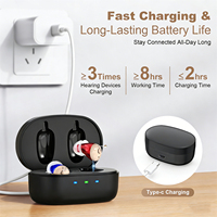 Achat en gros d'aides auditives rechargeables à oreille ouverte, design universel gauche-droite, amplificateur de son numérique