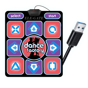 Tappetino da Ballo Elettronico con Interfaccia USB per Bambini e Adulti, Tastiera in Plastica Antiscivolo - Product Image 1