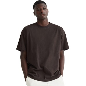 Latest Design High Quality Custom Luxury Plus Size Men's T-shirt Heavyweight 100% Cotton Boxy Drop Shoulder Oversized <b>Tshirt</b> - Product Image 1