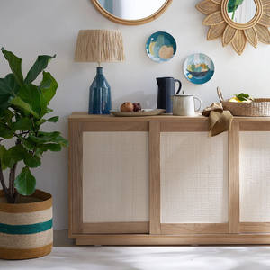 ตะกร้าผักตบชวาหลากสีสำหรับตกแต่งบ้านตะกร้างานหัตถกรรมจากเวียดนาม - Product Image 2