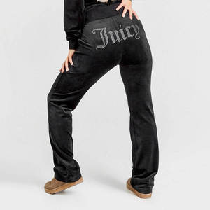 Tendance : Survêtement en velours érotique respirant avec strass, grande qualité, collection 2025 - Product Image 4