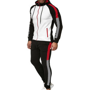 2025 Streetwear Custom Logo Men Tracksuits Casual Solid Color Breathable Jogging Hooded <b>Trouser</b> Winter Unisex - Product Image 2