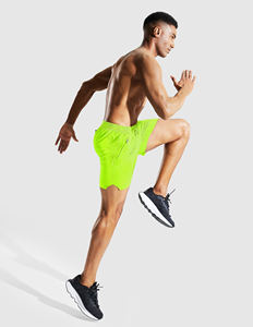 Pantalones cortos de malla cómodos para gimnasio, pantalones cortos atléticos con logotipo personalizado, Joggers ligeros para correr, gimnasio, ropa deportiva para hombres, pantalones cortos de entrenamiento para gimnasio - Product Image 4