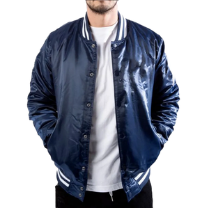 Veste d'équipe universitaire personnalisée avec broderie Design réversible en laine-Manteau d'hiver sportif pour hommes avec patchs personnalisés - Product Image 1