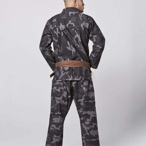 Uniforme de Karate para Adultos para Práctica Prolongada, Tela Elástica Suave, Lavable, Resistente a la Decoloración, Trajes de Kimono de Jiu Jitsu, Frente - Product Image 2