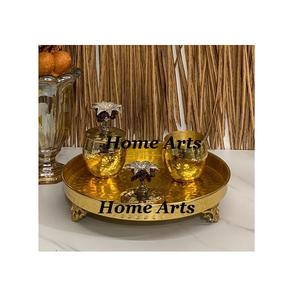 Ensemble de plateaux de service en bois de qualité exclusive, 2 tailles différentes, plateaux de service pour en-cas, dattes, pour un usage domestique - Product Image 6