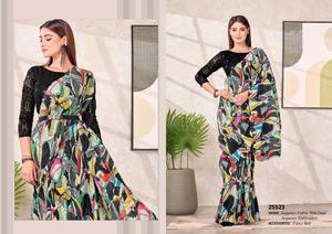 Colección de Sari de diseñador tradicional nueva lista para usar para bodas, fiestas, festividades de Diwali - Product Image 4