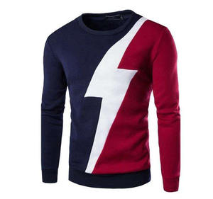 Nouveau Style de rue coton polyester hommes col rond nouveau Design sweat chemise confortable pour hommes - Product Image 4