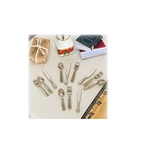 High Quality Stainless Steel Spoon Mini Size for Kitchenware <b>Tabletop</b> Decorate Item Steel Spoon Customized Sale - Product Image 5