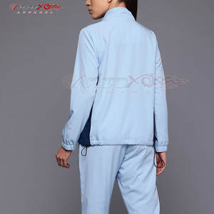 ชุดวอร์มสำหรับวิ่งของผู้หญิงชุดวอร์มแขนยาวปรับเอวได้ระบายอากาศน้ำหนักเบา100% โพลีเอสเตอร์แห้งเร็วสำหรับฤดูหนาว - Product Image 2