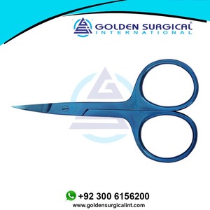 Ciseaux à ongles incurvés, ciseaux pour couper les cuticules, ciseaux professionnels à vente chaude OEM, ciseaux de manucure en gros - Product Image 6