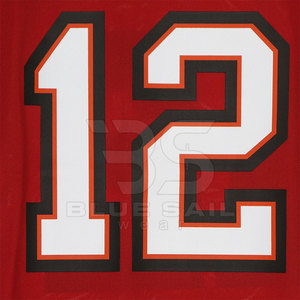 Maillot de football en maille extensible avec panneaux d'épaule profilés Maillot de football américain de niveau jeu pour la pratique ou le match - Product Image 6