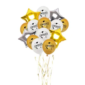 Wholesale Balloon Distributor New Congratulate Grad Graduation Decorations Party Supplies Latex Balloons for Student Paty