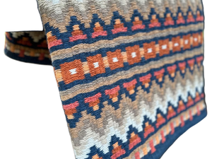 Manta de sillín de lana artesanal auténtica con tejido de telar para almohadillas de equipo de espectáculo ecuestre - Product Image 3