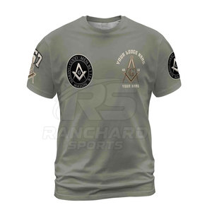 T-shirt Maçonnique Force et Résistance – Design Intemporel Maçonnique, Tradition Maçonnique, Graphisme Audacieux, 100% Coton Tricoté, Écologique, Pour Homme - Product Image 2