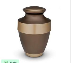 Juego de tres urnas de latón para mascotas con diseño de huella de pata para recuerdos y recuerdos de mascotas - Product Image 4