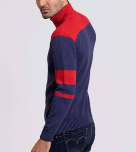 Solid Color Round Neck Top Quality Winter Casual Blank Pullover Men Clothing <b>Sweaters</b> Long Sleeve Cotton Wool Breathable <b>Sweater</b> - Product Image 4