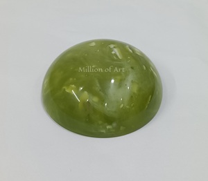 Tazón de helado de resina ecológico de primera calidad con logotipo personalizable Color verde pardusco Forma redonda Tamaño mini para servir alimentos - Product Image 3