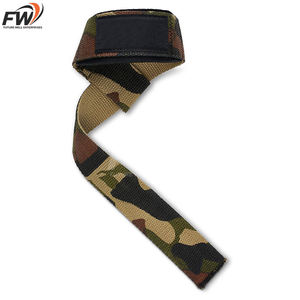 Sangles de musculation rembourrées OEM pour vêtements de fitness, fabriquées en coton 100% de haute qualité, sangles de levage en gros avec logo personnalisé - Product Image 2