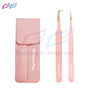 แหนบต่อขนตาปลายไฟเบอร์ ผลิตจากสแตนเลสญี่ปุ่น รุ่นมืออาชีพ โดย Bahasa Pro - Product Image 6