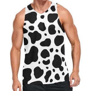 Camiseta sin mangas informal para hombre al por mayor, Camiseta deportiva de alta calidad para correr en el gimnasio, sublimación personalizada, diseño de punto transpirable - Product Image 6