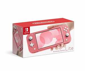 Meilleur prix réduit sur la console de jeu portable originale Switch Lite Coral d'occasion 64 Go avec Wi-Fi, 10 000 jeux et écran tactile - Product Image 1