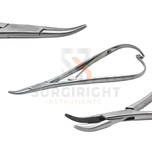 Alicates de soporte de aguja de ortodoncia, herramienta de laboratorio de ortodoncia Dental, alicates de pico fino, instrumento ortopédico, herramienta de cuidado bucal de 14cm - Product Image 3