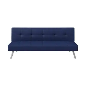 Cheapest Price Sofa-bed Sleeper Sofa With Fabric Metal Legs For Living Room Bedroom Small Apartment Manufacturer Vietnam