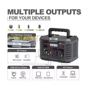 Panneau solaire portable Master 1800W Batterie au lithium haute capacité Charge rapide 1800W MPPT Lampe de poche à onde sinusoïdale pure - Product Image 4