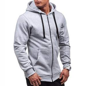 Fashion-Men-Oversized-Streetwear-Zip-Hoodie-Custom-Logo-Blank-Casual- Hoodie and -Sweatshirt-<b>Jumper</b>-Hoodies-with-Pocket.jpg - Product Image 1