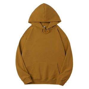 เสื้อกันหนาวแบบสวมหัวสำหรับผู้ชายชุดวอร์มผ้าคอตตอนแบบปกติชุดวอร์มใส่วิ่งออกแบบโลโก้ได้ตามต้องการ100% - Product Image 2