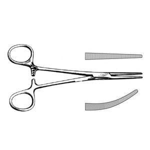 Pinzas Arteriales Curvas, Juego de Instrumentos Quirúrgicos Manuales de Acero Inoxidable de Alta Calidad, Certificación CE Clase II - Product Image 2