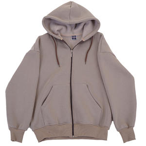 Fabricación Drop Shoulder Hoodies Pullover Unisex Custom Heavyweight OversizedEmbroidery Hoodies Sudadera - Product Image 6