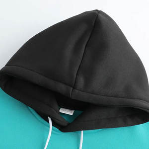 Alta calidad 30% algodón 70% poliéster adolescentes personalizado pulóver sudaderas con capucha - Product Image 3