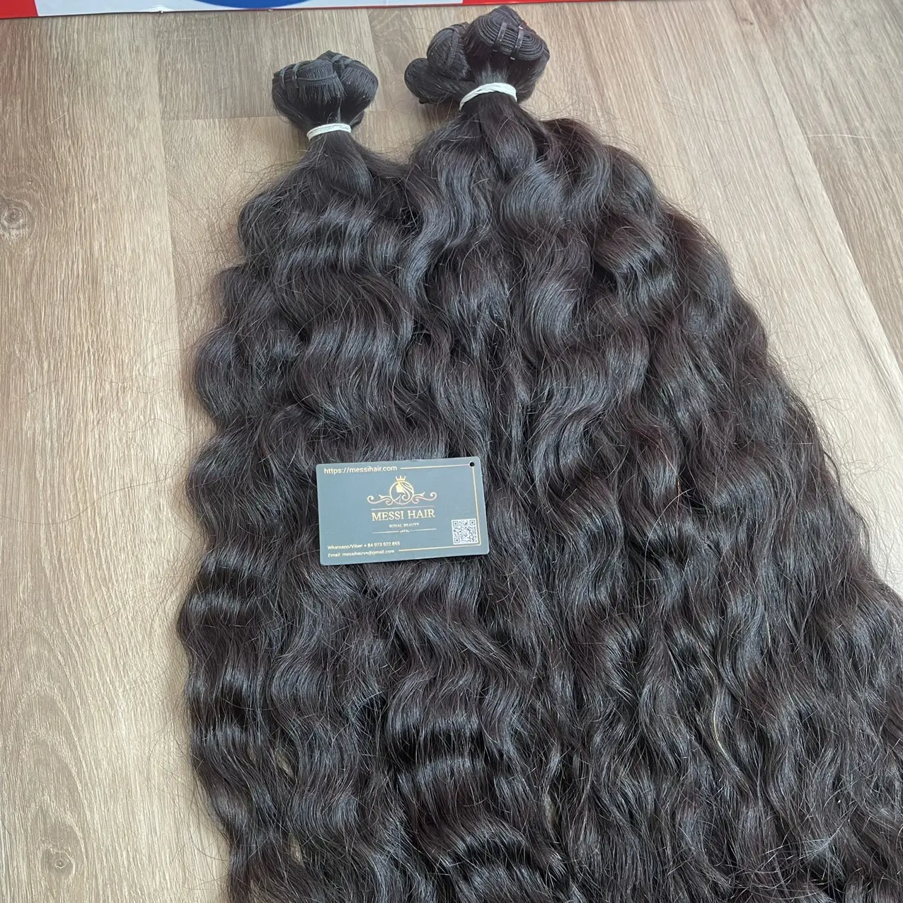 Super Double Drawn natürliche gewellte Haar webereien, 100% Raw Cuticle Aligned Hair Vendor