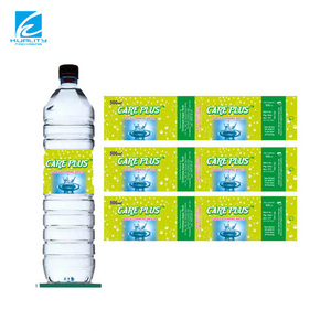 Nước khoáng nhãn thu nhỏ tay áo <span class=keywords><strong>PVC</strong></span> thu nhỏ bọc chai nhãn cho chai nước với logo in ấn - Product Image 6