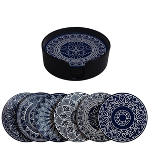 Vente en gros Dessous de verre en bois personnalisé pour la maison cuisine bureau table à manger tasses à thé tasses à café canettes de bière bar verres à eau 2024 - Product Image 6