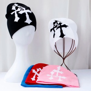 หมวกบีนนี่สำหรับฤดูหนาวโลโก้แบบกำหนดเองหมวกถักให้ความอบอุ่นสไตล์ใหม่ - Product Image 3