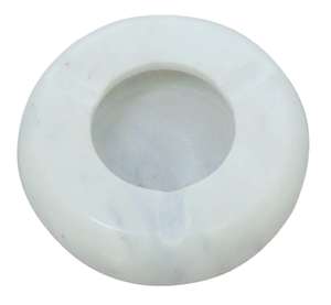 Cendrier vert marbré fait à la main support de fumée intérieur extérieur porte-cigarette rond pour bureau à domicile pour accessoires de cigare - Product Image 1