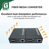 Convertidor de medios Epon Rj45 de fibra óptica multimodo único GETEKnet Mini punto multimodo 10/100/100 Mbps para solución FTTH