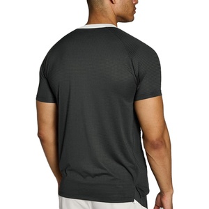 Camiseta Deportiva Lisa de Poliéster 100% Personalizada con Cuello, Transpirable y Ecológica para Gimnasio y Entrenamiento, Venta al por Mayor 2026 - Product Image 6