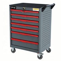 Carrito de Taller con 7 Cajones y Ruedas para Herramientas