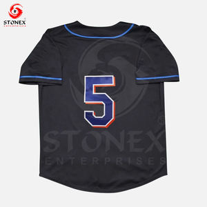 2025 Maillot de baseball pour hommes Custom Wear cousu avec des logos Maillot de baseball - Product Image 2