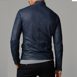 Nueva chaqueta de cuero duradera y cómoda personalizada para hombre para estilo informal y motorista, chaqueta transpirable impermeable de invierno para hombre - Product Image 3