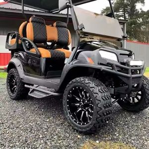 Nuevo Carrito de Golf Club de Marca China 2+2 Plazas con Motor Eléctrico de 48V/72V y de Gasolina en Venta - Product Image 1