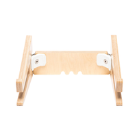 Support ergonomique pour ordinateur portable Esposit KRY-005-002 en contreplaqué de bouleau naturel pour PC, léger (1,5 kg), dimensions 32x27xh14cm
