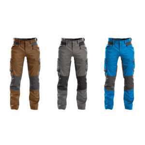 กางเกง2025ขายาวสำหรับผู้ชาย, กางเกงคาร์โก้มีกระเป๋าหลายข้างเอวกลางเข่าสองกระเป๋าระบายอากาศได้กางเกงทำงานผ้าใบ - Product Image 5