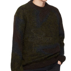 Cotton <b>Wool</b> Made <b>Men's</b> Mohair <b>Sweaters</b> Latest Style <b>Men's</b> Mohair <b>Sweaters</b> 2025 New Arrival <b>Men's</b> Mohair <b>Sweaters</b> - Product Image 5